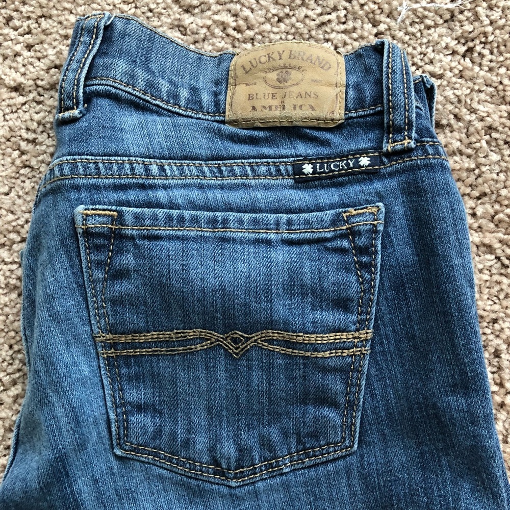 Lucky Brand bootcut blue jeans